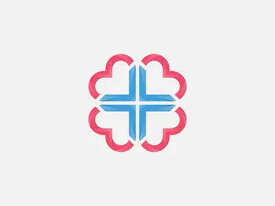 Heart Care - Medical Modern Logo 3d brand identity branding brandmark care concept design gradient graphic design heartcare hospital identity illustration logo logomaker logomark medical modern modern logo praw