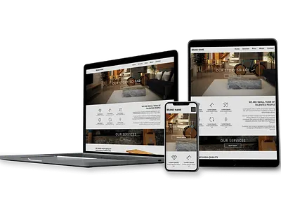 Website for furniture company design web web design website
