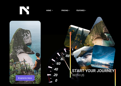 Landing Page Bali Vacation Design bali design holiday indonesian landing page ux vacation