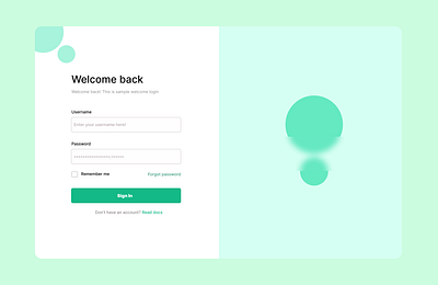 Simple Reactive Login graphic design login simple ui web