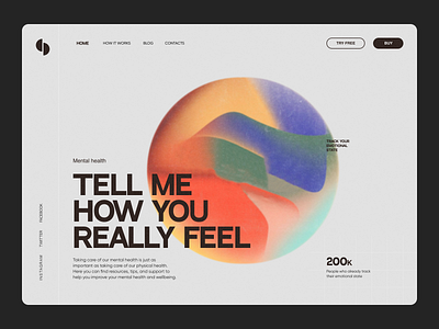 Mental Health Website body business calm clean graphic design harmony healthy hero illustration landing page logo meditation mental mental health minimal pieceful relax ui ux webdesign website