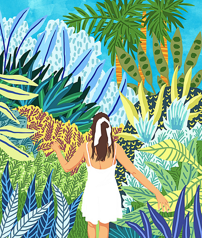 Lost in the Jungle of Feelings | Forest Tropical Botanical wild