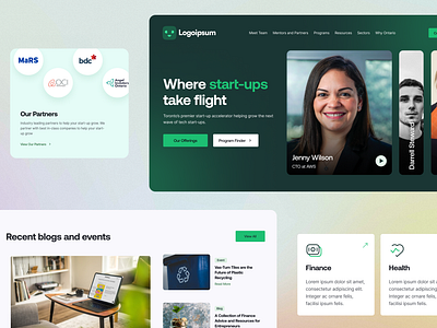 Homepage Design 💫 aurora branding design gradient homepage landingpage logo minimal pastel saas service trending ui uidesign uiux uxui webdesign website website design