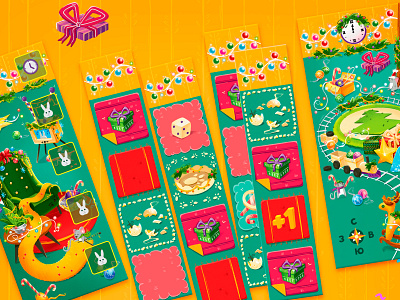 Board game for Cosmodrome Games 2023 2d art board game bright child game childrens illustration childrens style cosmodrome design game illustration large playing field sketches