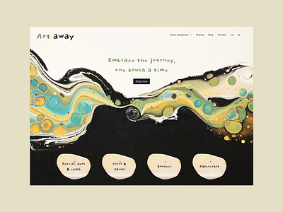 Art away design graphic design ui