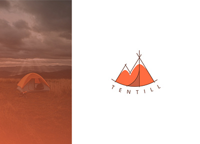 TENTILL camping camping logo creative logo design dribbble camping logo dribbble line art logo dribbble logo dribbble tent logo hill logo illustration line art line art illustration line art logo logo minimal camping logo minimal premium logo minimal tent logo minimalist logo tent hill logo tent logo tentill