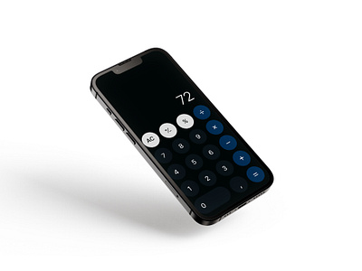 Daily UI - Calculator App dailyui minimal ui ux