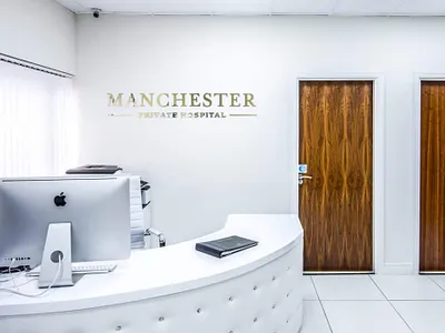 Manchester Private Hospital branding graphic design logo motion graphics ui
