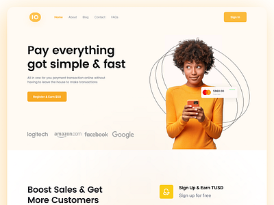 Fintech Website designthinking figma fintech moneytransfer prod product productdesign ui user experience userinterface ux webdesign website