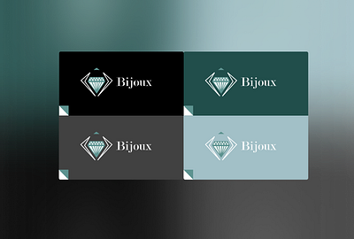 Logo for jewelry shop: Bijoux app branding dailyui design graphic design illustration logo ui web design