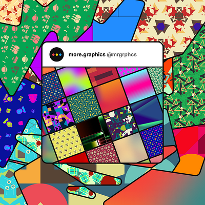 Shot #20550755 abstract ai generative geometric gradient moregraphics pattern