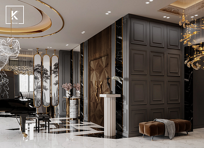 The Golden Project From K-render interiordesign interiorrendering