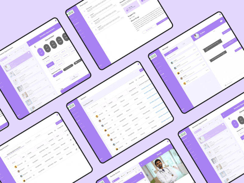 Online Doctor Consultation Web Application-Patient Side 3d animation app branding design gokart graphic design halloween halloween day icon illustration logo minimal motion graphics typography ui ux vector web website