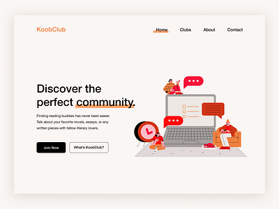 Daily UI :: 003 - Landing Page dailyui dailyui003 design landing page ui uiux