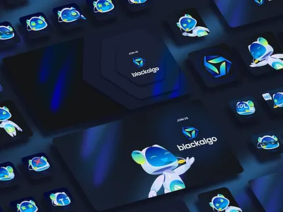 Robo-cat business cat design discord flat graphic design illu illustration illustration art logo logotype robo cat vector