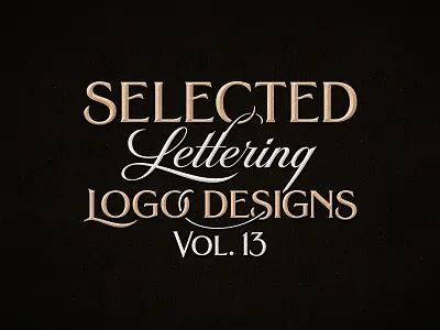 Lettering Logo Designs, Vol. 13 branding custom dalibass design graphic design hand drawn lettering logo logotype typography