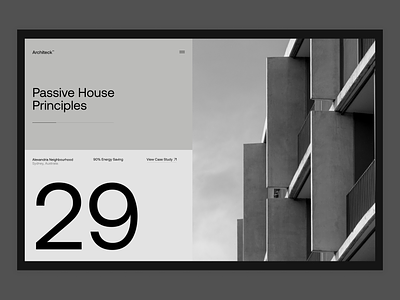 Architeck™ branding design figma logo typography ui ux web website