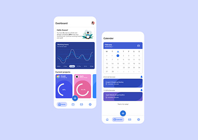 Workspace dashboard branding design figma illustration ui ux