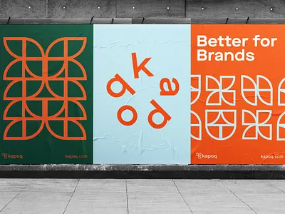 Kapoq Posters brand development branding design graphic design identity logo poster poster design type typography visual identity
