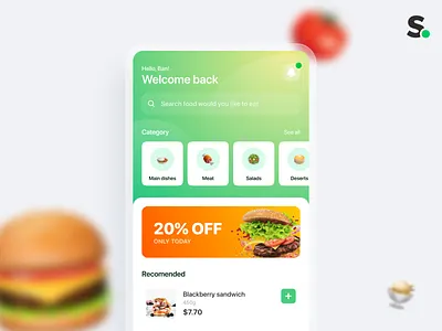 Food delivery app app app design delivery delivery service eat food food and drink food app food delivery food order mobile mobile app mobile design mobile ui order restaurant ui ux