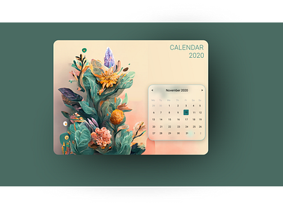 Online Calendar UI app branding design graphic design illustration logo ui ux web design