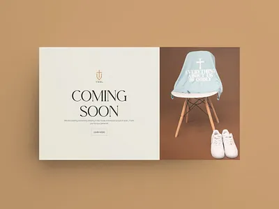VSSL Website Coming Soon christian clean coming soon design faith graphic design minimal online store web design website
