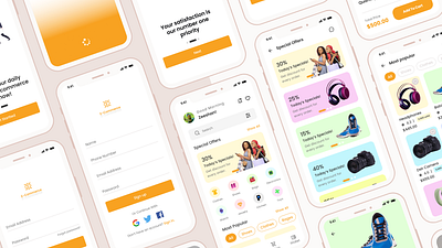 E-commerce app app app design beautiful home page design ecommerce ecommerce app ecommerce home page ecommerce store ecommerce website graphic design home page online shop online shoping online store product design sign up ui ui design ui ux ui ux design