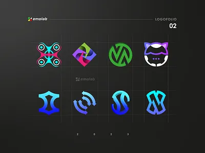 Logofolio_2_______2023 adobe app icon brand identity branding business logo company logo concept creative graphic design illustration logo logo collection logo design portfolio logofolio logos minimal logo modern logo popular logo ui website logo