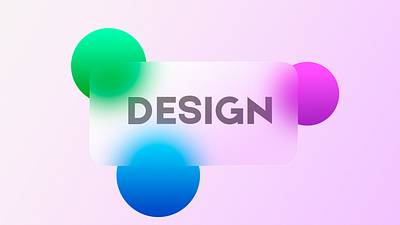 Matte Design Card design graphic design matte glass ui ux uxui