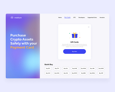 Buy/Sell Crypto Assets Web Design appdesign design interface ui uidesign uidesigner uitrends uiux uiuxdesign userexperience userinterface ux uxdesign webdesign webdesigner