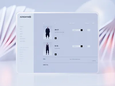 3D Web UI Design 3d 3d animation 3d ux animation app ui ux web