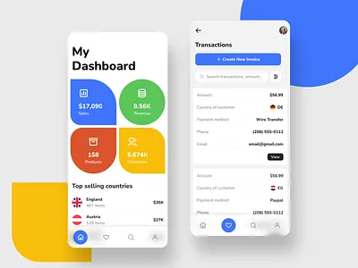 Seller Central eCommerce App app app design dashboard dashboard app ecommerce google landing page mobile app mobile design product sale seller transaction ui ux website