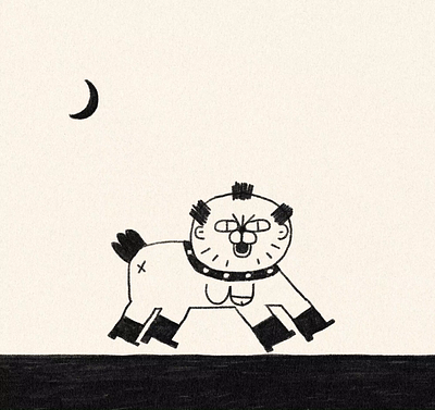 Katzeko 2d animal animation cat character design illustration running