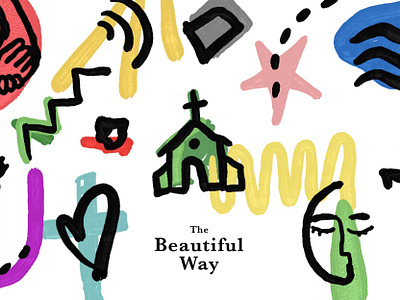 The Beautiful Way Sermon Series (Acts) church procreate