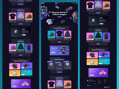 3D NFT Website Design 3d 3d website animation branding creative ecommerce graphic design logo motion graphics nft ui ui design