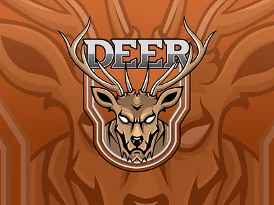 Deer Esport Logo deer logo esport logo game logo ilustrtion logo logo