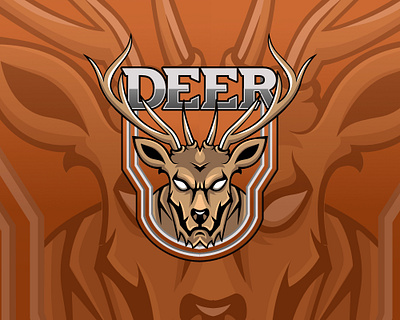 Deer Esport Logo deer logo esport logo game logo ilustrtion logo logo