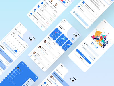 SCHOOL APP app branding design graphic design icon illustration mobile product design school ui uidesign ux