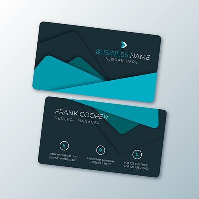 Business card graphic design