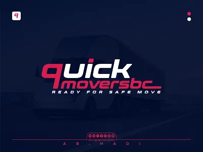 Transport Company Logo graphic design speed