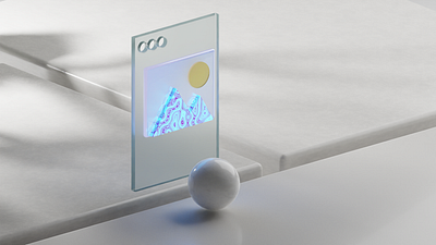 Ready for 2023 3d graphic design ui