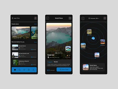 DarkMode Travel App