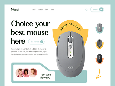 Mouse Website Design app store apple apple device apple product apple store cumputer electronic device homepage landingpage logitech magic mouse mhrana200 minimalist modern mouse shop smart device ui ux website