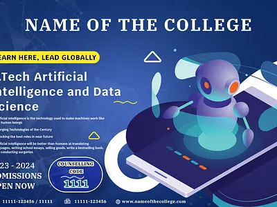 Flyer Design Artificial Intelligence 3d animation branding graphic design logo motion graphics ui