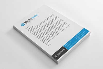 Simple Letterhead for my New Client, Letterhead Design brand identity branding branding design corporate design creative design design designer designpark14 graphic design letterhead letterhead design letterhead designer letterhead template logo stationery stationery design vector