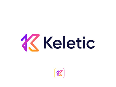 Keletic Logo Design | Tech Startup and Software Logo Concept a b c d e f g h i j k l m n abstract logo blockchain branding crypto logo fintech logo gradient logo icon k logo logo logo design logotype metaverse monogram minimal o p q r s t u v w x y z odern logo software logo symbol tech logo technology