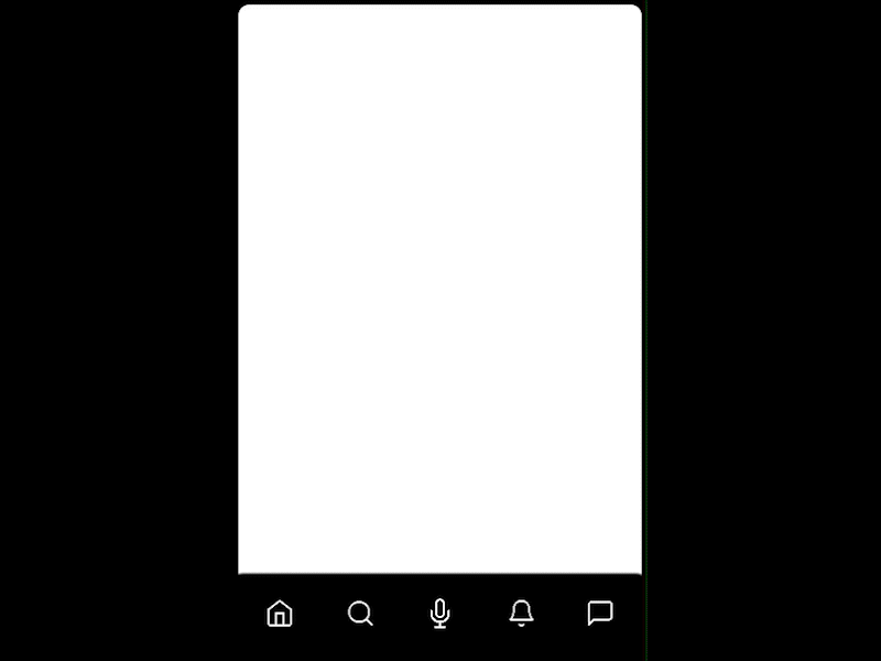 Tab Bar Hover Animation with Figma animation figma interaction prototype