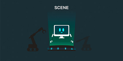 robot ai illustration design 3d animation branding character design graphic design illustration logo mobile motion graphics ui ux vector