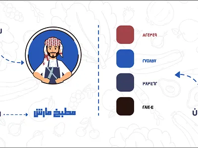 saudi kitchen logo design 3d animation branding character design graphic design illustration logo mobile motion graphics ui ux vector