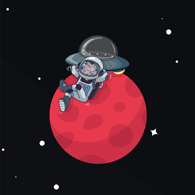 break at space illustration design 3d animation branding character design graphic design illustration logo mobile motion graphics ui ux vector